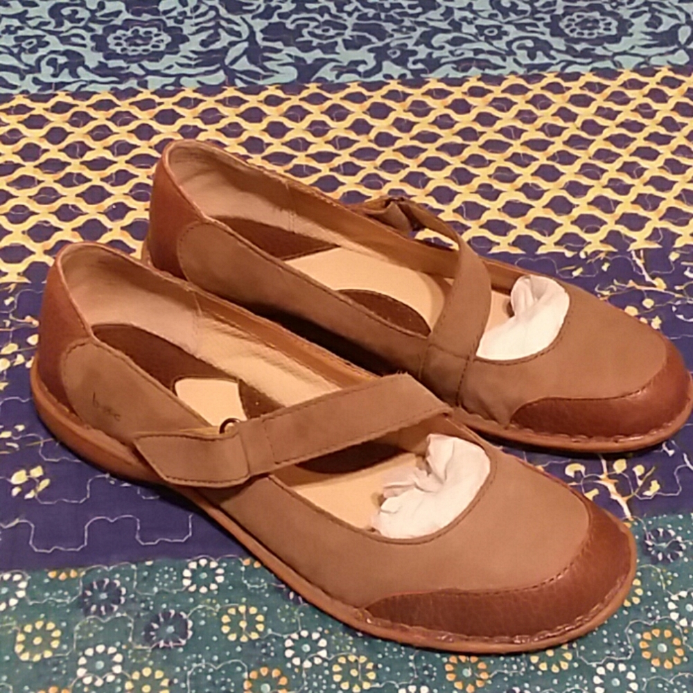 Born Leather Mary Janes